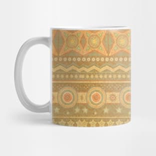 Colorful Mosaic Aztec Pattern Indian Mexican Ethnic Oriental Rug Mug